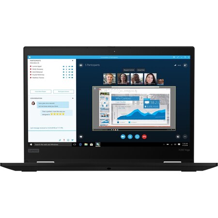 Lenovo Idea Tp X390 Yoga, W10, I5, 8Gb, 256Gb, 3Yr 20NN002PUS